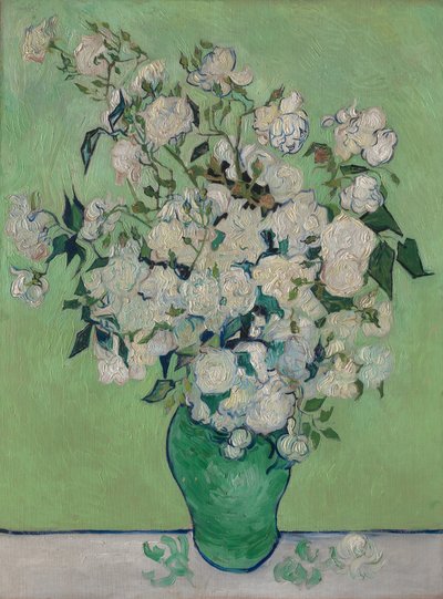 A Vase of Roses by Vincent van Gogh